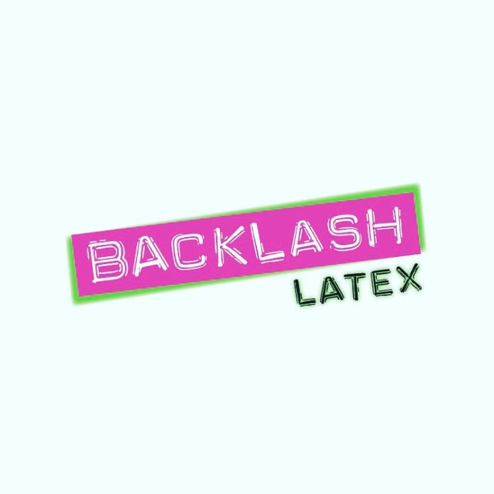 Backlash Latex Logo Latex Clothing Fashion Directory