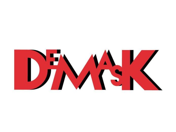 DeMask Logo Latex Clothing Fashion Directory