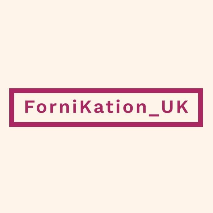 Fornikation_UK Logo Latex Clothing Fashion Directory