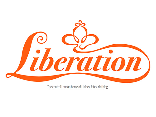Liberation London Logo Latex Clothing Fashion Directory