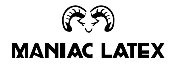 Maniac Latex Logo Latex Clothing Fashion Directory