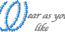 Wear as You Like Wear as You Like Logo Latex Clothing Fashion Directory